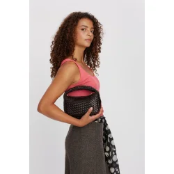 ADAX Salerno shoulder bag Madelaine Dark brown