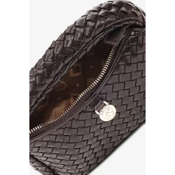 ADAX Salerno shoulder bag Madelaine Dark brown