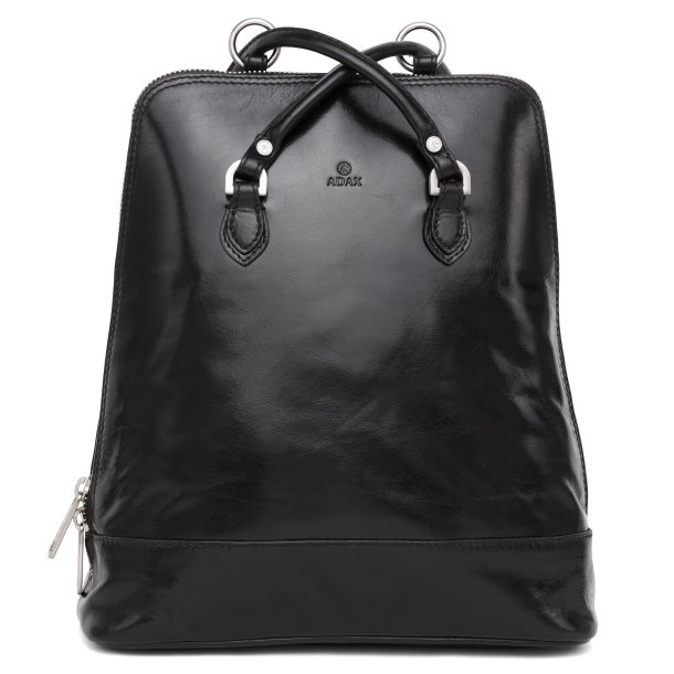 ADAX taske/rygsk Salerno backpack Lina sort 