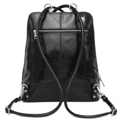ADAX taske/rygsk Salerno backpack Lina sort 