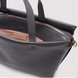 COCCINELLE hndt/skulder taske skind i sort