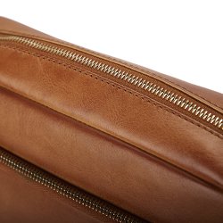 pia ries taske cross body cognac