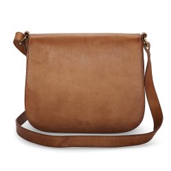 pia ries taske stor jagttaske retro cognac