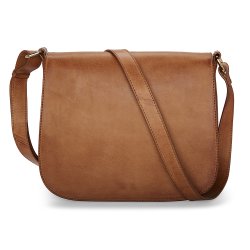 pia ries taske stor jagttaske retro cognac