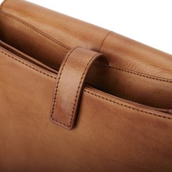 pia ries taske stor jagttaske retro cognac