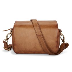 pia ries taske cross body cognac