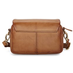 pia ries taske cross body cognac