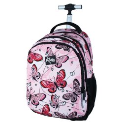 KAOS skoletaske p hjul. tilly trolley 2 i 1