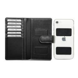 Pia Ries mobilholder black lille