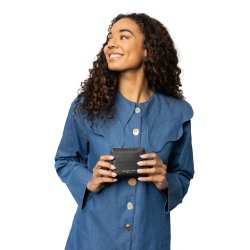 RE:DESIGNED pung/kortholder Fauna Black