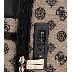 GUESS kuffert Beyza Travel Black logo