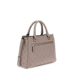 GUESS taske Zarela  Dark Taupe logo