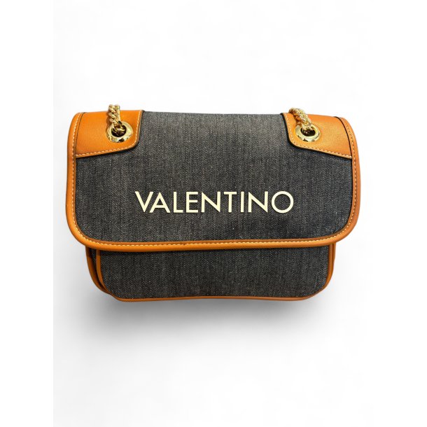 valentino taske Leith re. Denim/Cuoio