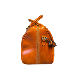 Eksklusiv weekendtaske/sportstaske i italiensk kalveskind