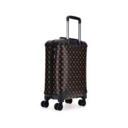 GUESS WILDER TRAVEL KUFFERT kabine 32 liter BROWN
