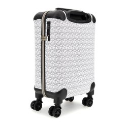 GUESS WILDER TRAVEL KUFFERT kabine 32 liter STONE LOGO