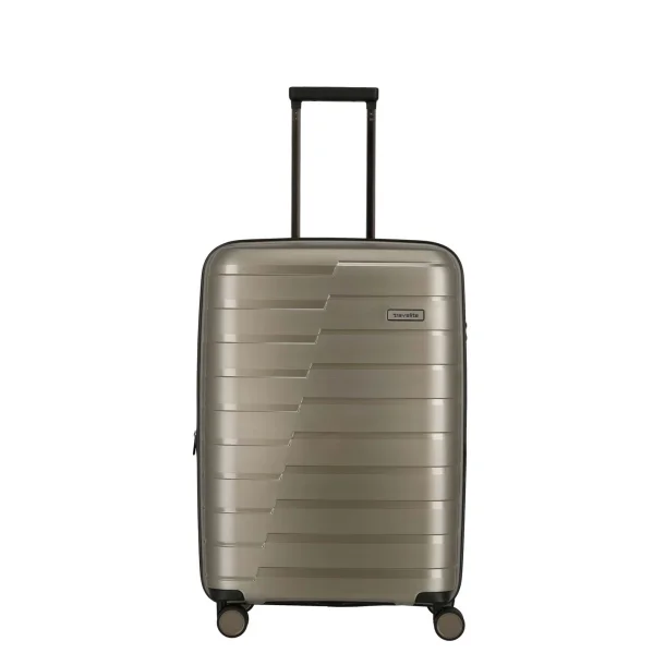 Travelite Kuffert Air Base 67 Cm Champagner metallic