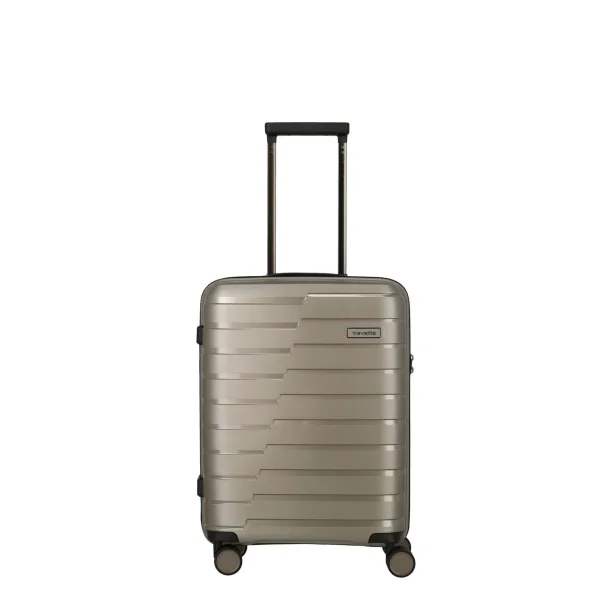 Travelite Kuffert Air Base 55 Cm Champagner metallic