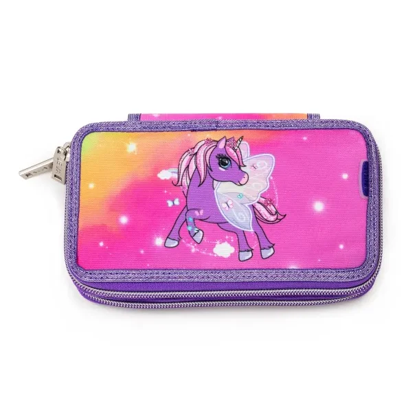 JEVA penalhus Twozip Rainbow Alicorn