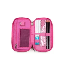 penalhus Twozip Rainbow Glitter