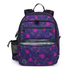 JEVA Dark Rose SQUARE rygsk til 2-5 klasse