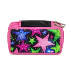 penalhus Twozip Rainbow Glitter