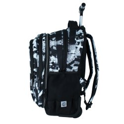 KAOS skoletaske p hjul. Dreamer trolley 2 i 1