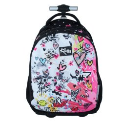 KAOS skoletaske p hjul. flightheard trolley 2 i 1