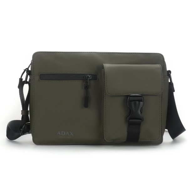 ADAX taske Senna Messenger Ocean Olive