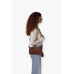 ADAX  Rozzano shoulder bag Lilly Chocolate