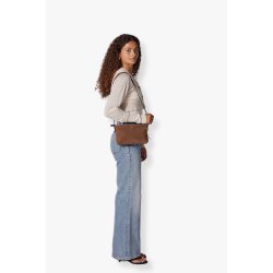 ADAX  Rozzano shoulder bag Lilly Chocolate