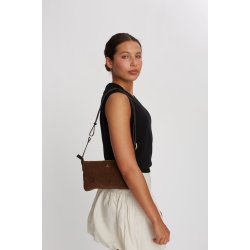 ADAX  Rozzano shoulder bag Lilly Chocolate