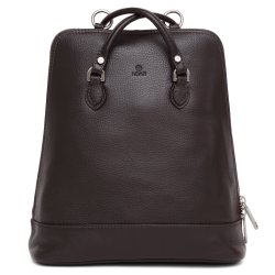 ADAX cormorano backpack lina dark brown