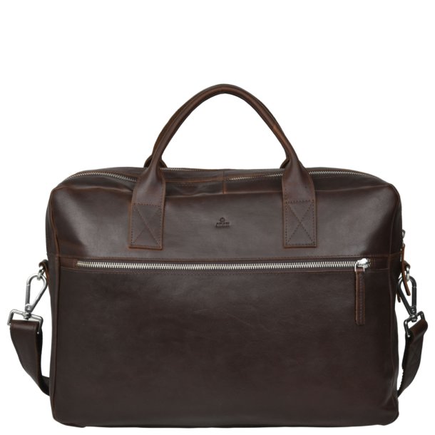 ADAX Catania Brirfcase Axel 15,6" dark brown computer task