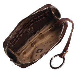 ADAX Cormorano purse Abelone Coffee